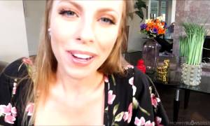 Horny Stepmom Britney Amber Sucks Stepson`s Huge Dick