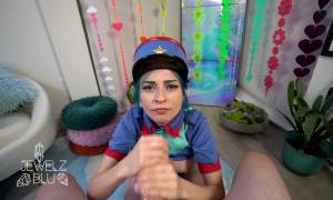 Jewelz Blu – Officer Jenny Swallowing Cum